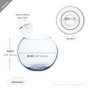 VBW0003 - Mercury Bubble Bowl Vase / Votive Candle Holder - 3" (Various Colors) VBW0003 - Mercury Bubble Bowl Vase / Votive Candle Holder - 3" (Various Colors)