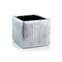 Ceramic Cube Vase - 5"H (Various Colors) Ceramic Cube Vase - 5"H (Various Colors)