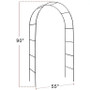 ARC01 - Forest Green Garden Arch 94.5" H