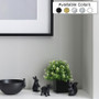 Ceramic Cube Vase - 3.75"H (Various Colors) Ceramic Cube Vase - 3.75"H (Various Colors)