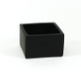 Short Square Ceramic Block Vase - 5.75" x 4" Short Square Ceramic Block Vase - 5.75" x 4"
