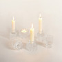 2.75" Art Deco Taper Candle Holder - (Various Colors) 2.75" Art Deco Taper Candle Holder - (Various Colors)