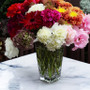 VMB7509 - Tapered Block Vase, Machine Pressed - 9" (Various Colors) VMB7509 - Tapered Block Vase, Machine Pressed - 9" (Various Colors)