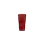 VMB7509 - Tapered Block Vase, Machine Pressed - 9" (Various Colors) VMB7509 - Tapered Block Vase, Machine Pressed - 9" (Various Colors)