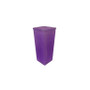VMB7509 - Tapered Block Vase, Machine Pressed - 9" (Various Colors) VMB7509 - Tapered Block Vase, Machine Pressed - 9" (Various Colors)