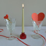 2.5" Inkwell Reversible Taper Candle Holder - (Various Colors) 2.5" Inkwell Reversible Taper Candle Holder - (Various Colors)