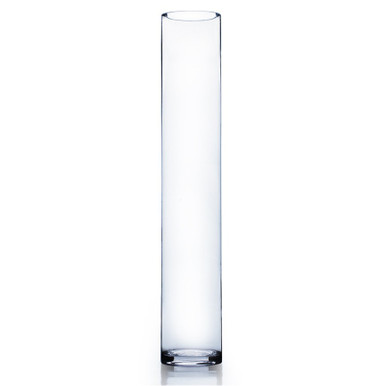 Tall Glass Vase① VCY0424 - 4x24