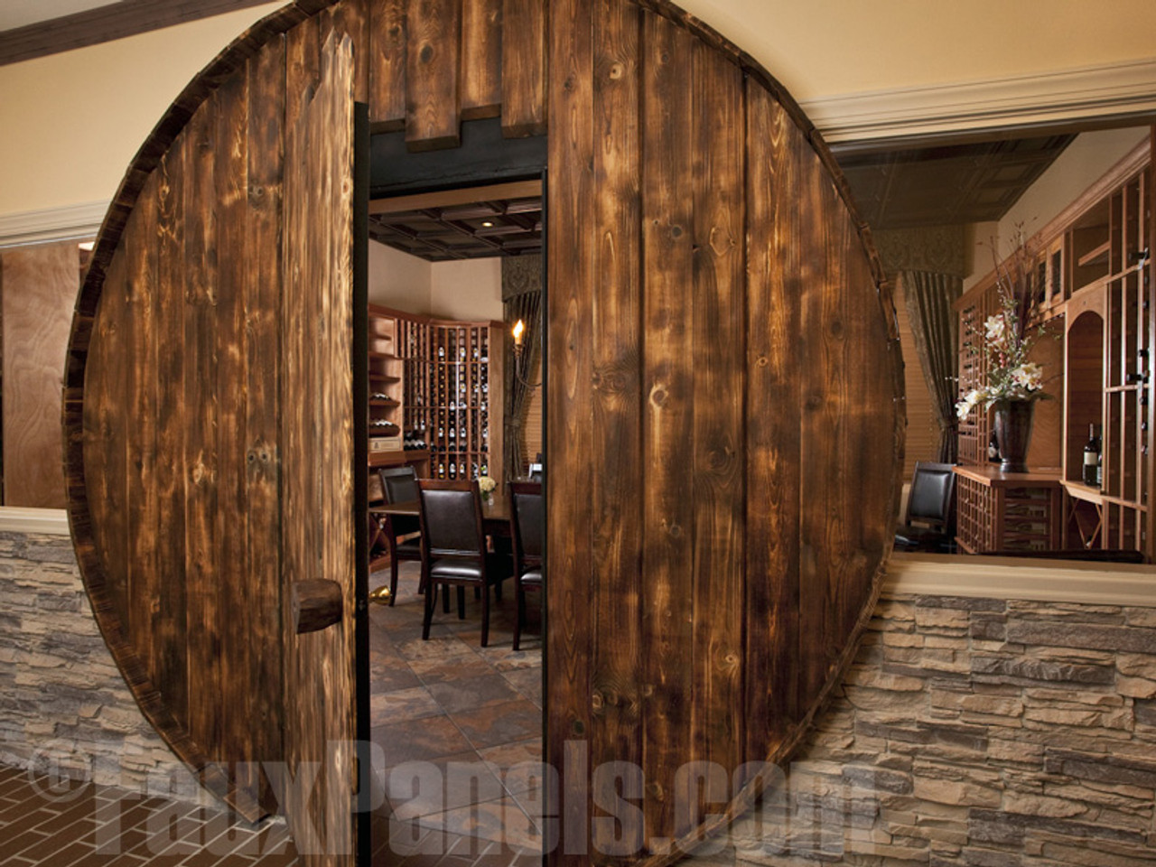 Half Wall Ideas with Artificial Stone Barron Designs