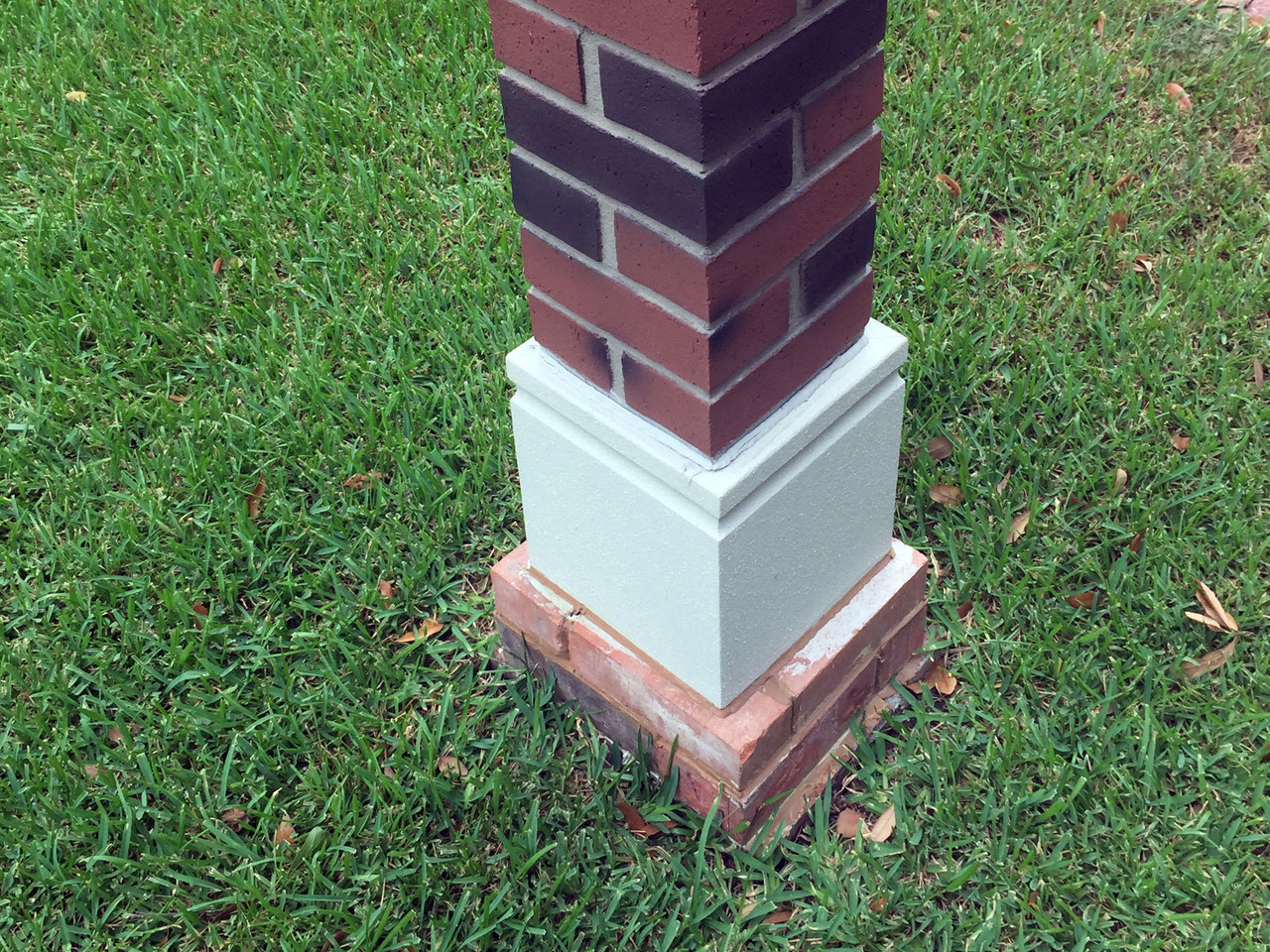 brick light post designs