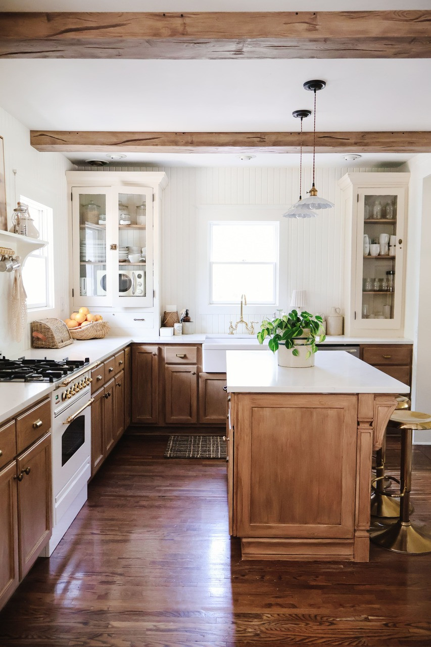 Hand Hewn Faux Wood Arched Beams - Barron Designs