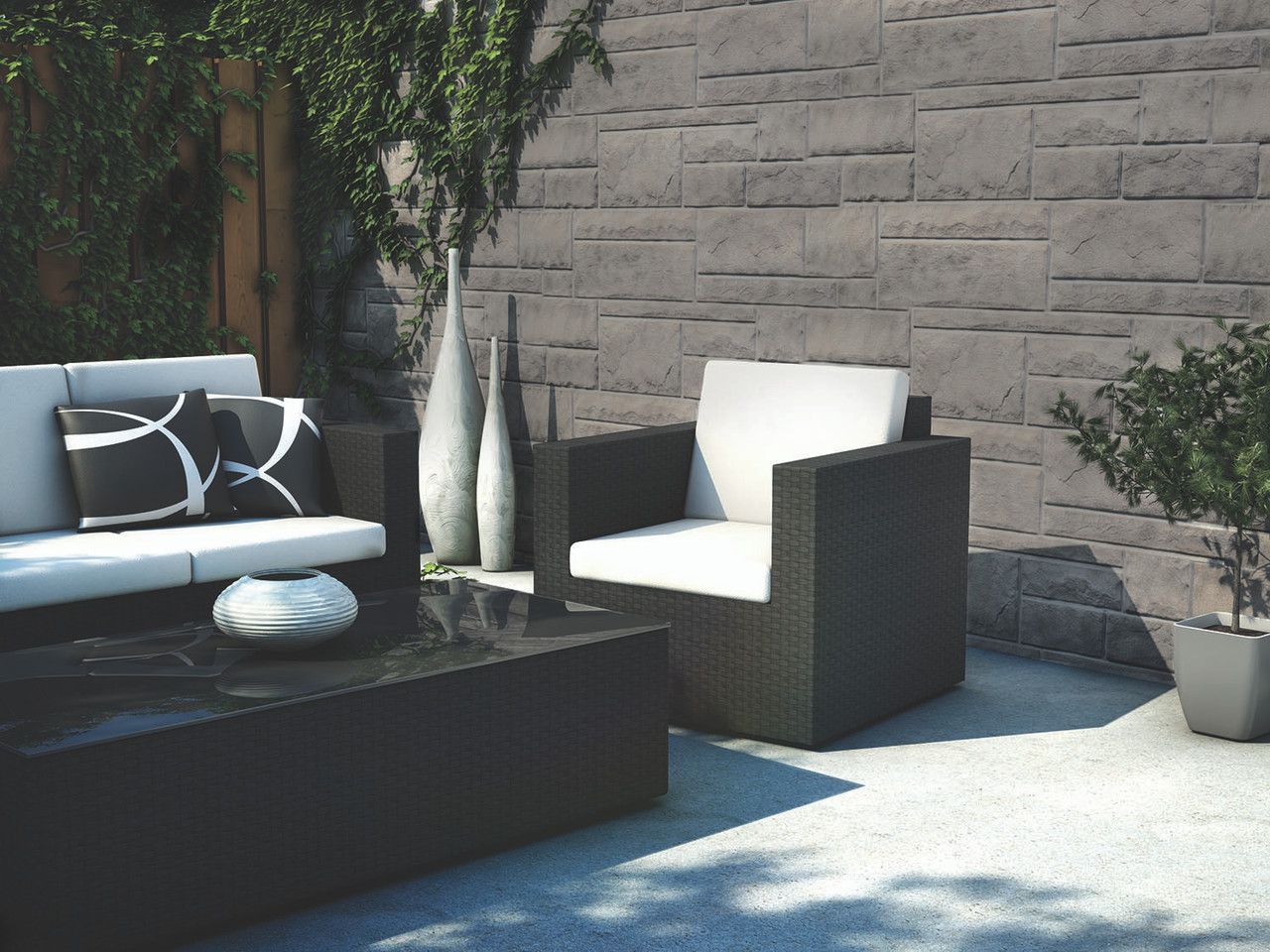 NovikStone PHC Premium Hand Cut Faux Stone Siding Panels