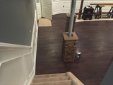 A Super Stylish Basement Column Idea