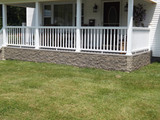 The Look of Stone for a Front Porch