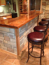 Transforming a Basement with a DIY Wet Bar