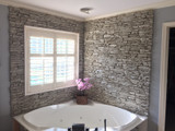Stunning Corner Bathtub Wall Surround