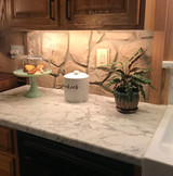 Country Kitchen Backsplash with Fieldstone Texture