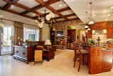 Faux Wood Beams - A Seismic Safety Solution