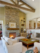 A Weathered Wood Look for a California Home