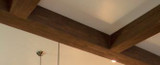 Covering Up Ugly Bathroom Pipes with Beams