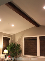 Multitasking: Install Faux Wood Beams AND Cook Dinner