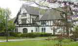 Tudor Revival Homes Revived with Faux Planking