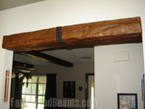 A Heavily Distressed Wood Look Adds Rustic Charm
