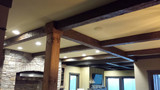 Breaking Up the Fifth Wall with Exposed Ceiling Beams