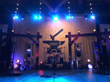 Setting the Stage with Rough Hewn Wood Style