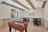 Game Room Design Gets Real With Beams
