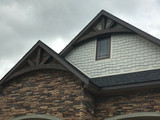 Decorative Gable Trusses Make a New Home Spectacular