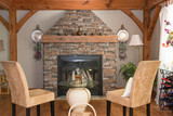 Living Room Mantel Project: Using Faux with Real Wood