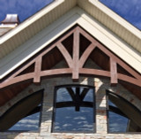 Faux & Real Wood Trusses