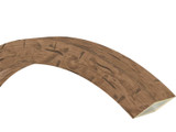 Hand Hewn Faux Wood Arched Beams