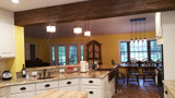 How to Divide a Room Using Faux Beams