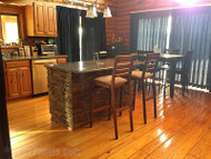 How to Build a Kitchen Island with the Look of Stone: Panel Installation Guide How to Build a Kitchen Island with the Look of Stone: Panel Installation Guide