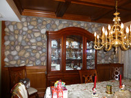 Dining Room Makeover with River Rock Dining Room Makeover with River Rock