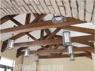 Building Wood Trusses with Faux Ceiling Beams Building Wood Trusses with Faux Ceiling Beams