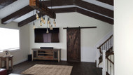A Quick Gabled Ceiling Makeover with Quick Ship Beams A Quick Gabled Ceiling Makeover with Quick Ship Beams