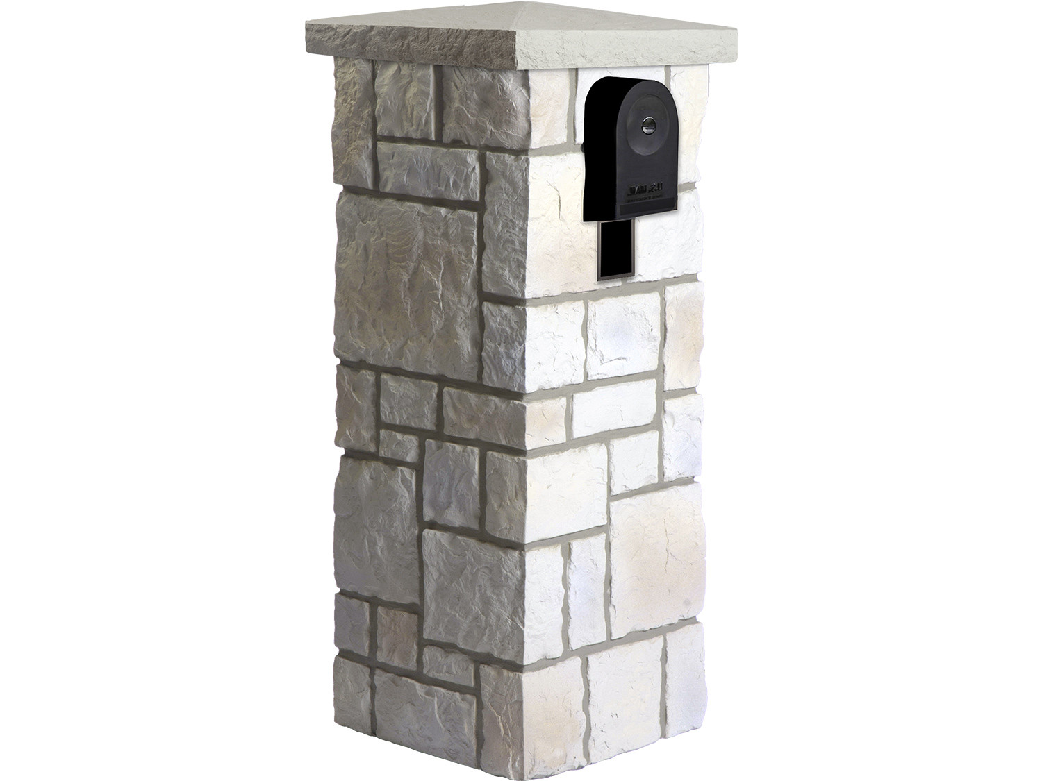 Stone Mailbox Kits Carlton Castle Rock DIY Post Barron Designs