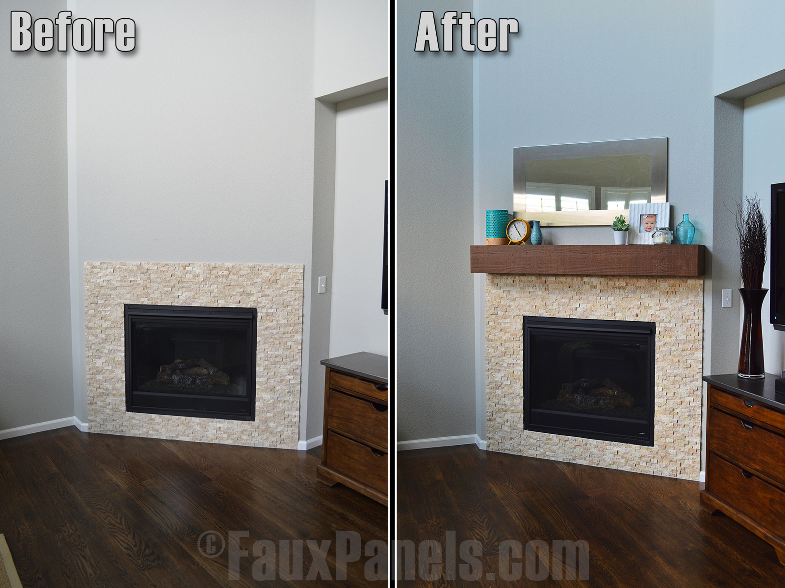 How to Install a Fireplace Mantel Barron Designs