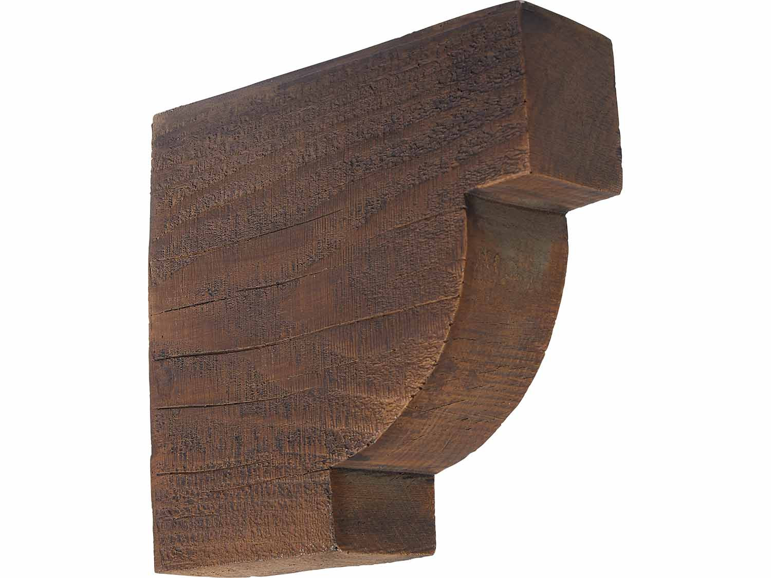 Rustic Wood Corbels: Coarse Sawn Faux Wood Corbel | Barron Designs