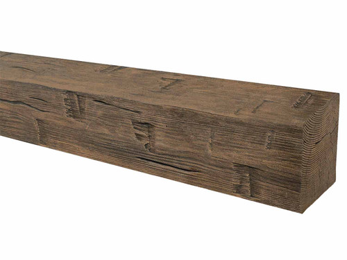 Hand Hewn Faux Wood Mantels