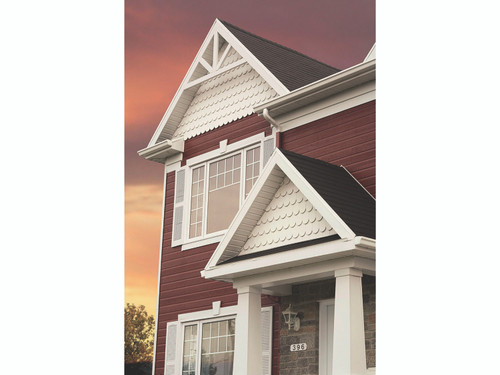 Novik Half Round Shake Siding Panels