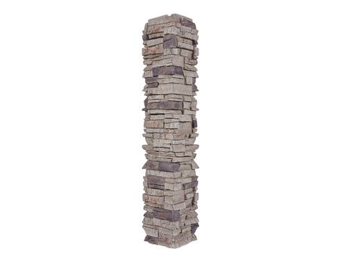 Colorado Dry Stack Stone Split Column Wrap - Narrow