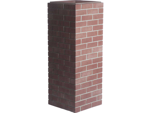 Carlton Traditional Brick Column Post Cover - Wide - 1pc-thumb