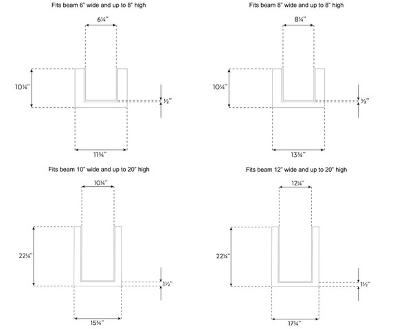 Straight Beam Hangers-thumb