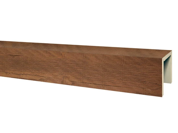 Reclaimed Faux Wood Beam Displaying Rustic Charm and Character.-thumb