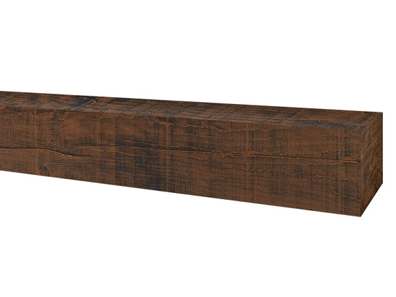 Rough Sawn Faux Wood Mantels-thumb