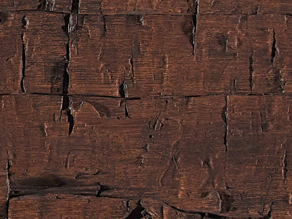 Closeup of Rough Hewn Faux Wood L-Header-thumb
