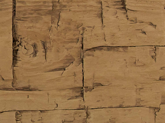 Closeup of Rough Hewn Faux Wood L-Header-thumb